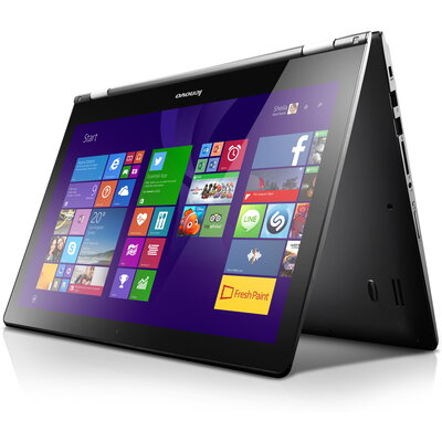 Лаптоп Lenovo Yoga 500-15ISK 15.6" FHD Touch, i7-6500U, 8GB, Black