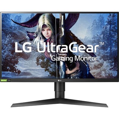 Геймърски монитор LG UltraGear 27GL850-B - 27" QHD IPS, 144Hz FreeSync/G-Sync, HDR
