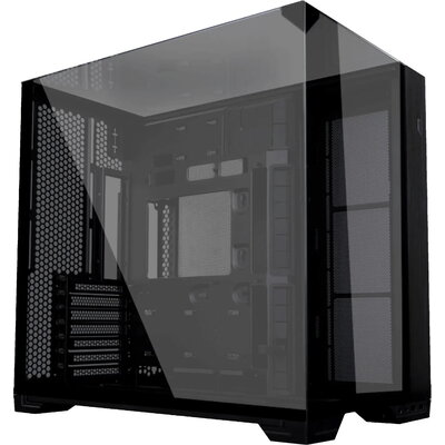 Кутия Lian Li O11 Vision Compact Mid-Tower, Tempered Glass, Черна