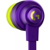 Слушалки тапи с микрофон Logitech G333 Purple