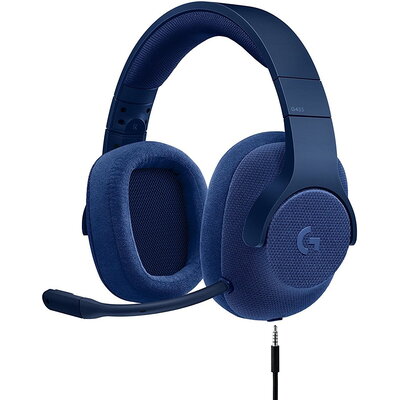 Геймърски слушалки Logitech G433, Сини