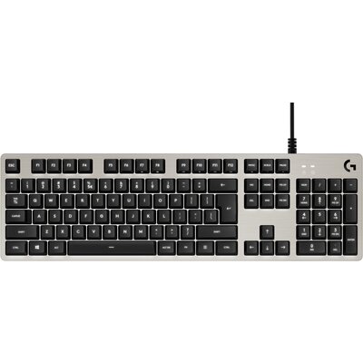 Геймърска механична клавиатура Logitech G413 Silver