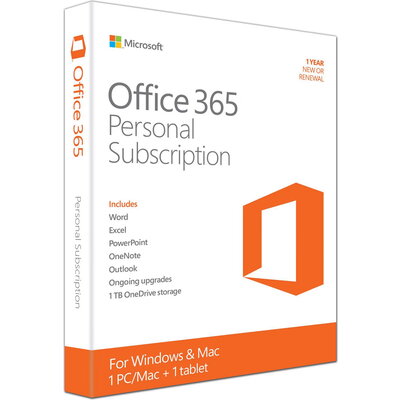 Microsoft Office 365 Personal Online - дигитален лиценз за 1 година