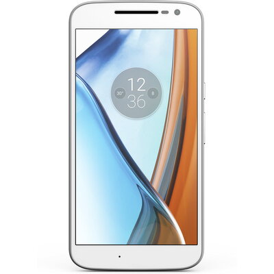 Телефон Motorola Moto G4, 32GB, Dual SIM, бял