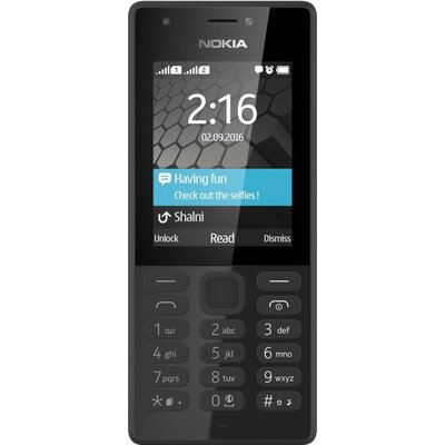 Телефон Nokia 216 Dual SIM, Черен
