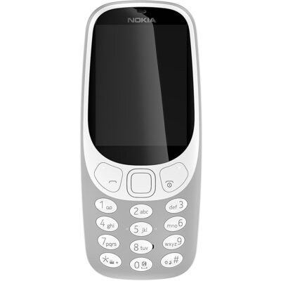 Телефон Nokia 3310 TA-1008 (2017), сив