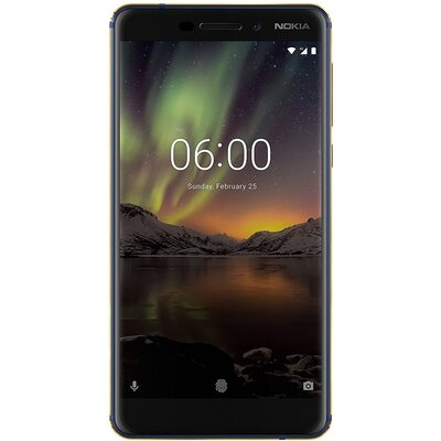 Телефон Nokia 6.1 TA-1050, 32GB, Blue Gold