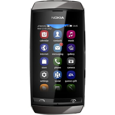 Телефон Nokia Asha 306 Dark Grey