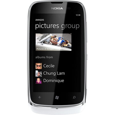 Телефон Nokia Lumia 610 Бял