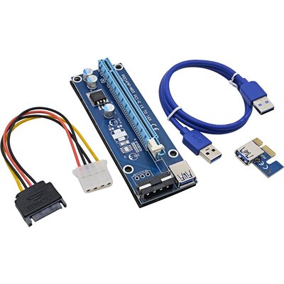 Riser Card PCI-Е x1 към PCI-Е x16