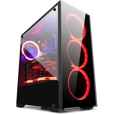 Кутия VLine A62, ATX черна