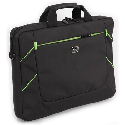 Чанта за 15.6" лаптоп Luckysky LSM7463-A Black with green