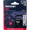 Карта памет Patriot EP MicroSDXC V30 A1 128GB + SD адаптер