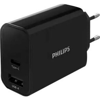 универсално зарядно устройство Philips за 2 USB устройства