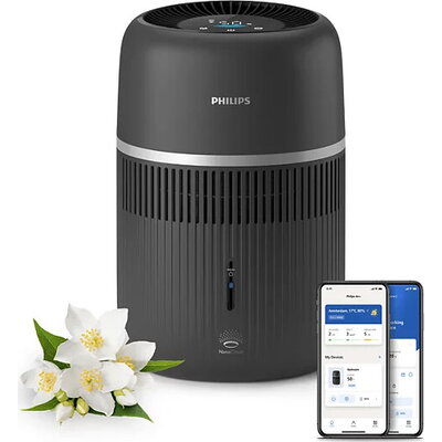 Овлажнител за въздух Philips HU4210 - Черен