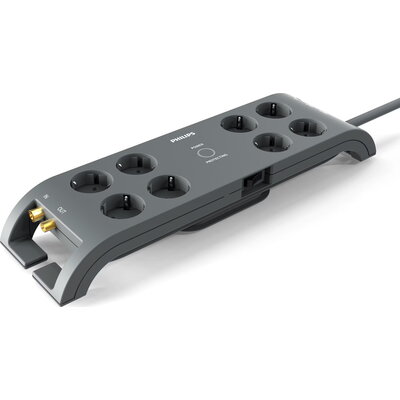 Разклонител Philips SPN5185A - 8 контакта