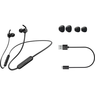 Philips TAE1209BK - Безжични слушалки за поставяне в ухото с микрофон