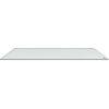 Професионален стъклен геймърски пад Superglide Pad v2 XL White - 490 x 420 mm