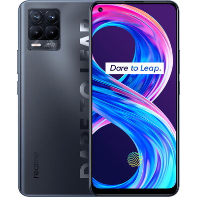 Телефон realme 8 Pro - 128GB, Infinite Black