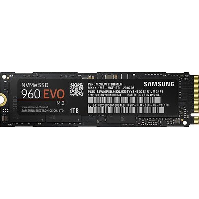 SSD Samsung 960 EVO NVMe M.2 1 TB