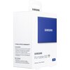 Преносим външен SSD диск Samsung T7 2TB, Indigo Blue