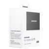 Преносим външен SSD диск Samsung T7 2TB, Titan Gray