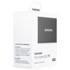 Преносим външен SSD диск Samsung T7 500GB, Titan Gray