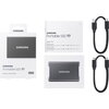 Преносим външен SSD диск Samsung T7 500GB, Titan Gray