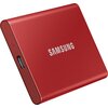 Преносим външен SSD диск Samsung T7 500GB, Mettallic Red