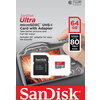 Micro SD карта SanDisk Ultra 64 GB + SD адаптер