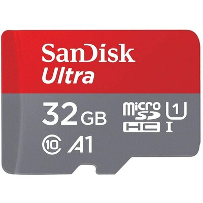 SanDisk Ultra microSDHC 32GB UHS-I A1 с SD адаптер
