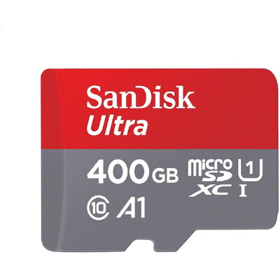 SanDisk Ultra microSDXC 400GB UHS-I A1 с SD адаптер