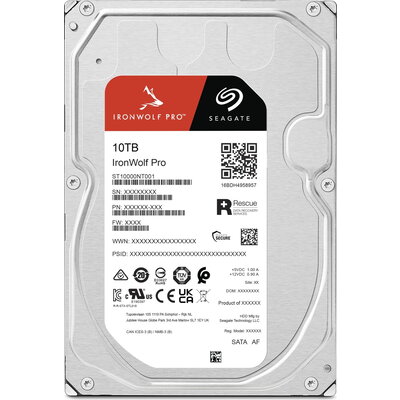 Bundle SEAGATE Ironwolf PRO Enterprise NAS HDD 8x10TB - ST10000NT001