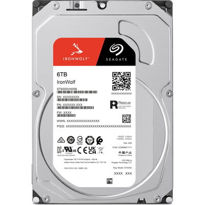 Bundle SEAGATE NAS HDD 4x6TB IronWolf ST6000VN006