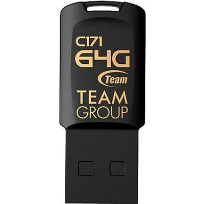 USB памет Team Group C171, 64GB Черен