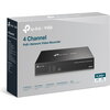 NVR TP-Link VIGI NVR1004H-4P PoE+ 4-канален + 2TB HDD