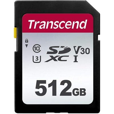 SDXC карта Transcend 300S 512GB U3 V30