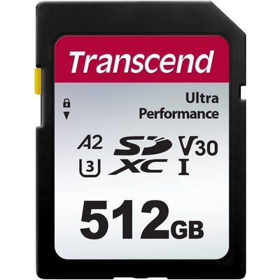 Transcend SDXC 340S 512GB U3, V30, A2