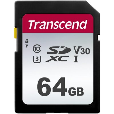 SD карта Transcend SDXC 300S 64 GB UHS-I U3 V30
