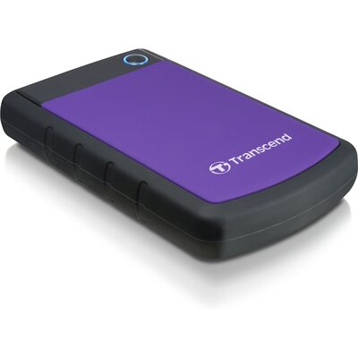 Портативен външен диск Transcend StoreJet 25H3 2TB, Purple