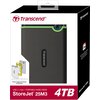 Портативен външен диск Transcend StoreJet 25M3 Slim 4TB, Iron Gray