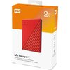 Портативен външен диск WD My Passport 2TB Red