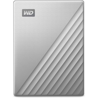 Портативен външен диск WD My Passport Ultra USB-C 2TB, Silver