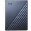 Портативен външен диск WD My Passport Ultra USB-C 4TB, Blue Black