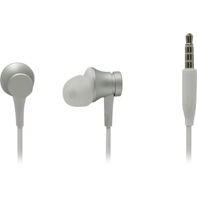 Слушалки тапи с микрофон Xiaomi Mi In-ear Headphones Basic, Silver