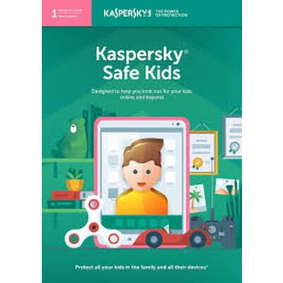 Лиценз за ползване на програмен продукт Kaspersky Safe Kids 1-User 1 year Base License Pack