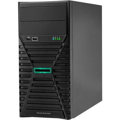 Сървър HPE Proliant ML30 G11, Xeon 6325P, 1x32GB-U, 8SFF, 2x480GB SSD, 1x1000W PS EU Server
