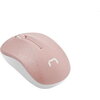 Мишка Natec Mouse Toucan Wireless 1600 DPI Optical Pink-White