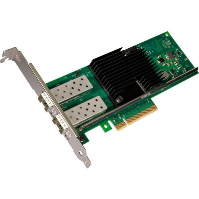Intel Ethernet Converged Network Adapter X710-DA2, 10GbE/1GbE dual ports SFP+, PCI-E 3.0x8 (Low Profile and Full Height brackets