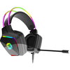 CANYON Darkless GH-9A, RGB gaming headset with Microphone, Microphone frequency response: 20HZ~20KHZ,  ABS+ PU leather, USB*1*3.